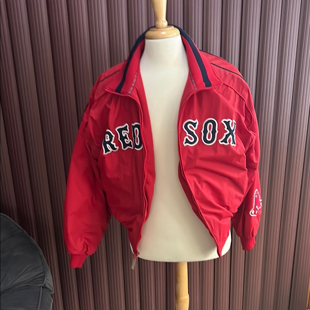 Genuine Merchandise Red Sox Bomber Jacket - Red